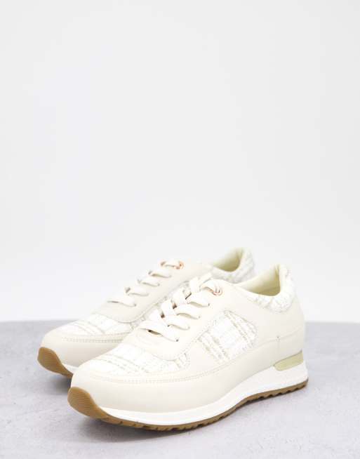 Zapatillas de deporte blanco hueso Tara de Miss Selfridge