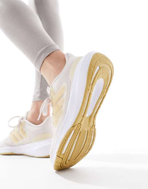 Zapatillas de deporte blanco hueso Ultrabounce de adidas Running