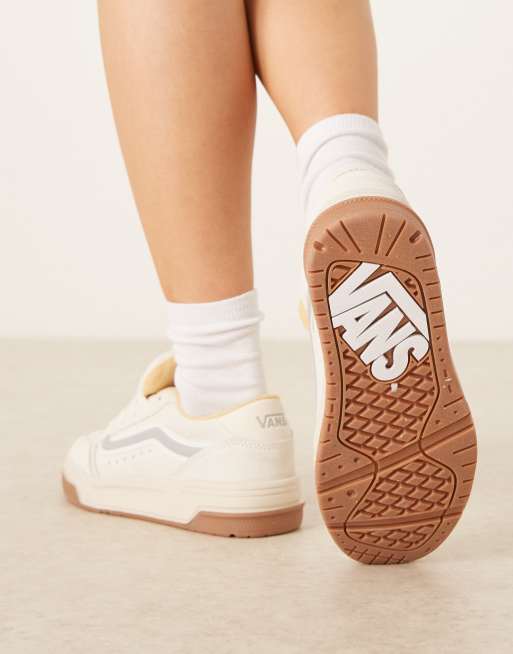 Zapatillas de deporte blanco hueso vintage de ante Hylane de Vans, 5 de 5