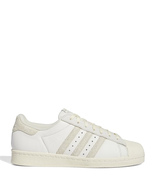 Zapatillas de deporte blanco hueso y beis Superstar de adidas Originals