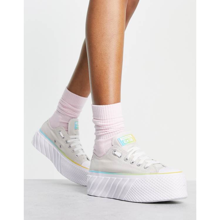 Converse lift blancas sale