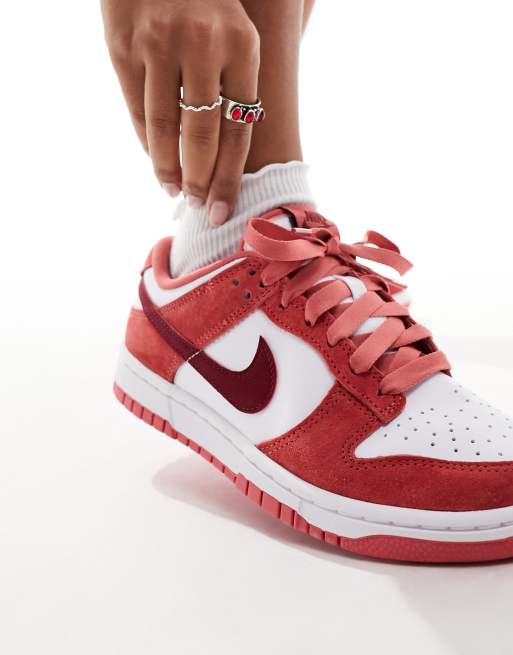 White Dunks Rojas Nike Dunk Low Off-White University Red