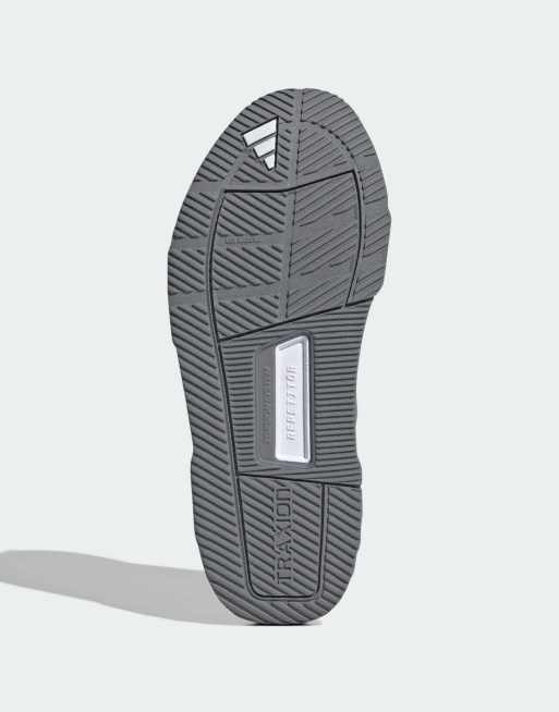 Zapatillas de deporte blanco nube, grises y rojo lúcido Dropset Control de adidas Performance, 2 de 4