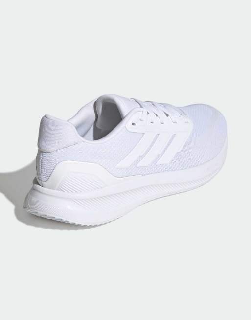 Zapatillas de deporte blanco nube para correr Runfalcon 5 Wide de adidas Performance, 4 de 4