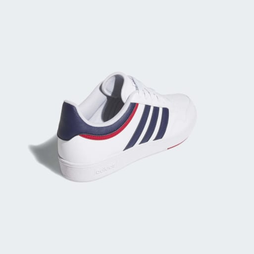 Zapatillas de deporte blanco nube y azul oscuro Hoops 4.0 de adidas Performance, 4 de 4