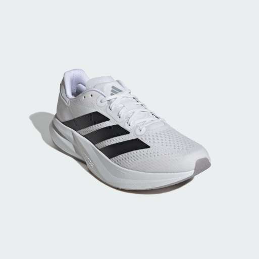 Zapatillas de deporte blanco nube y negro núcleo para correr Duramo Speed 2 de adidas Performance