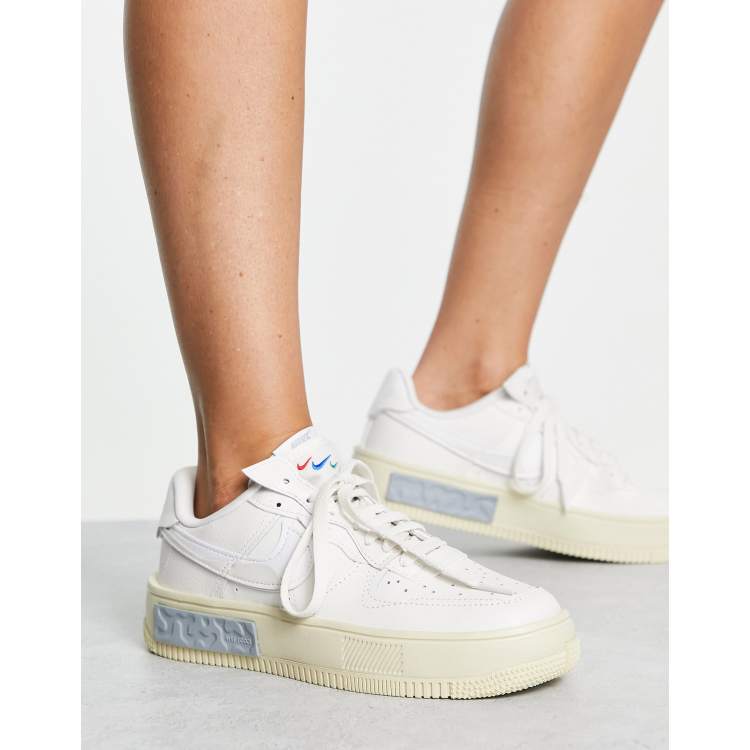 Zapatillas de deporte blanco pálido Air Force Fontanka de Nike