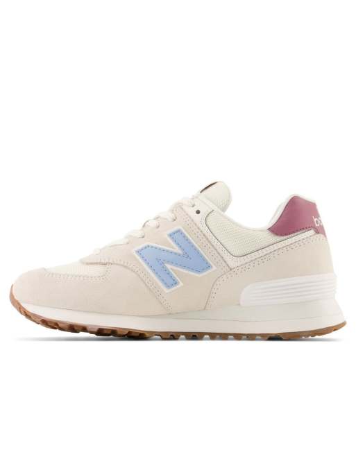 Zapatillas de deporte blanco sal marino 574 de New Balance, 4 de 4