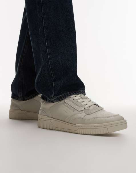 Zapatillas de deporte blanco tiza triple de caña baja Regan Low Top de AllSaints - view 1