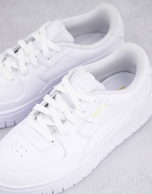 Zapatillas de deporte blanco triple con suela gruesa Cali Dream de PUMA, 4 de 4