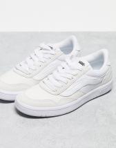 vans blancas con linea negra