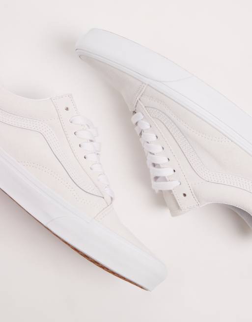 Zapatillas de deporte blanco uniforme Old Skool de Vans, 5 de 5
