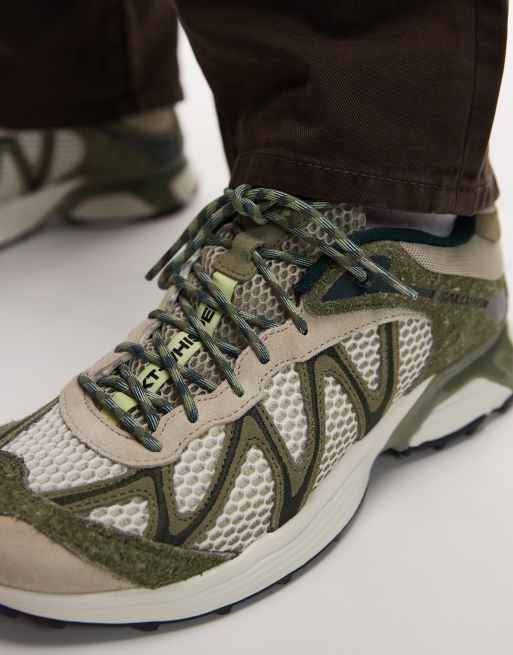 Zapatillas de deporte caquis con bordado XT-Whisper de Salomon, 4 de 5