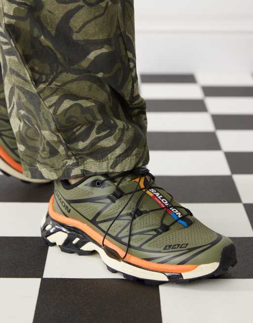 Zapatillas de deporte caquis XT-6 de Salomon, 3 de 5
