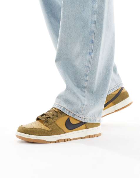 Zapatillas de deporte caquis y blanco hueso Dunk Low Retro de Nike - view 1