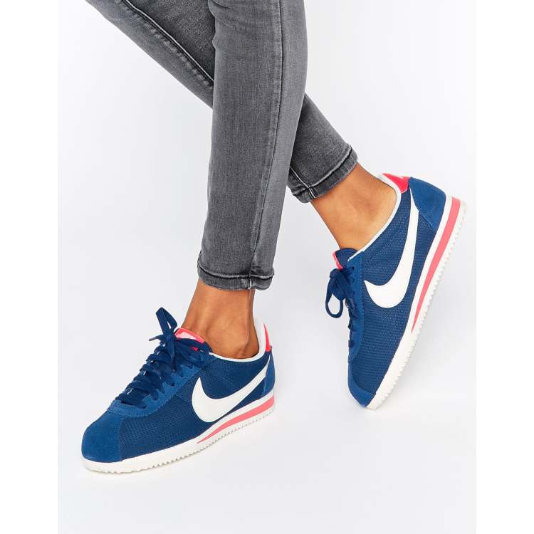 Zapatillas nike cortez azul top