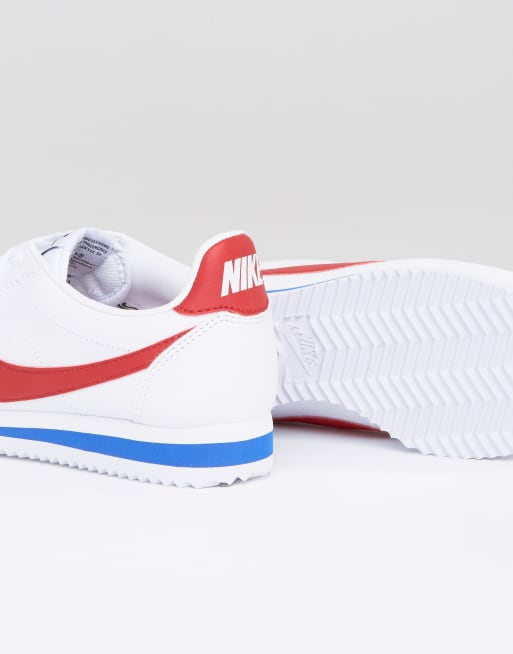 Zapatillas de deporte clásicas en cuero con diseño retro Cortez de Nike, 4 de 4