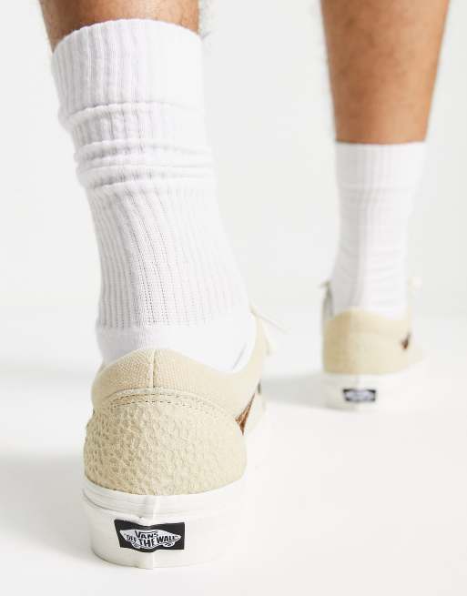 Zapatillas de deporte color arena con estampado animal Old Skool