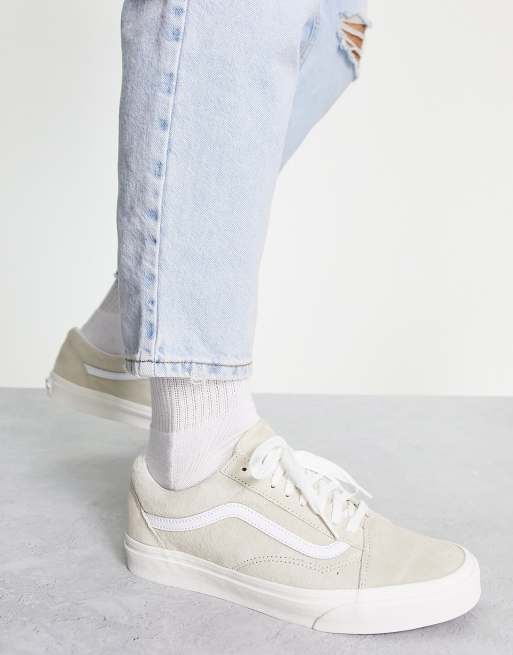 Vans blancos con beige clearance