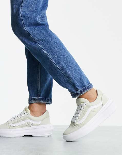 Vans plataforma mujer blancas 2025