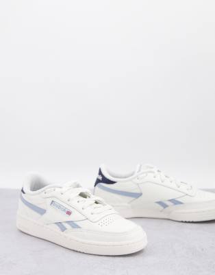 Zapatillas de deporte color blanco tiza y azul Club C Revenge de Reebok