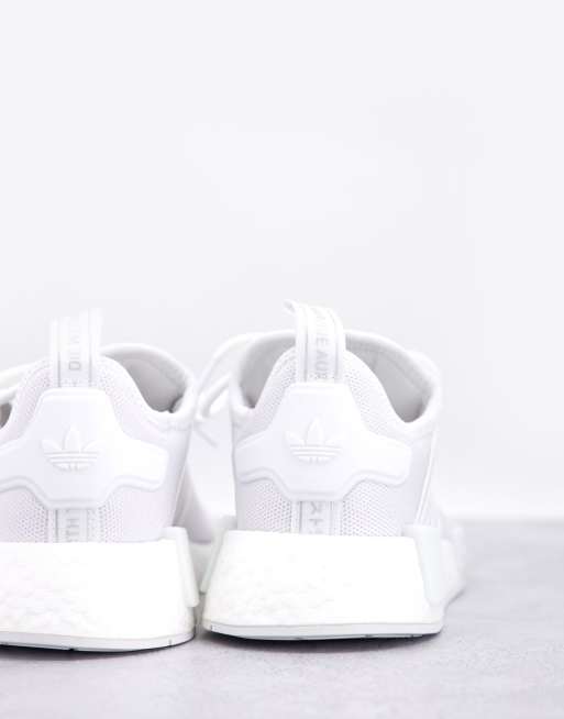 Zapatillas de deporte color blanco triple NMD de adidas Originals
