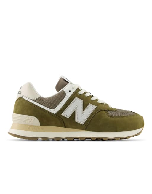 Zapatillas de deporte color calcio 574 de New Balance