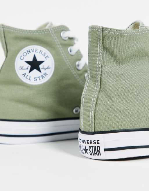 Converse verde caqui online