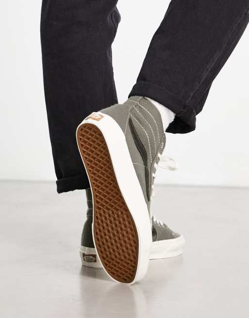 Zapatos vans tejidos largos sale