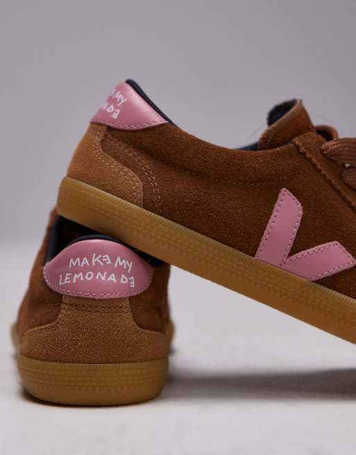 Zapatillas de deporte color coñac Kiwi de VEJA x Make My Lemonade, 4 de 5