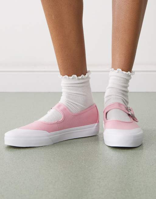 Zapatillas de deporte color coral Mary Jane de Vans