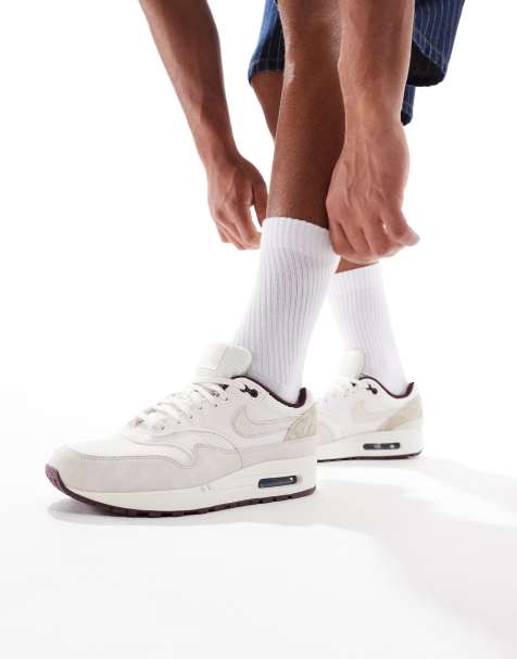 Zapatillas de deporte color crema Air Max 1 Premium de Nike - view 1