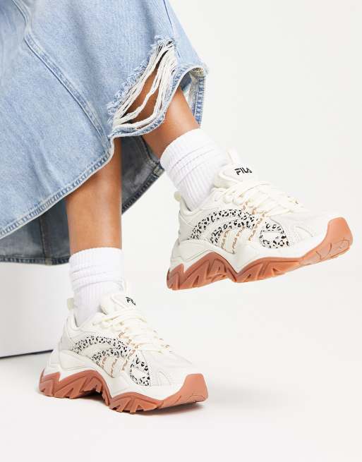 Zapatillas fila leopardo discount