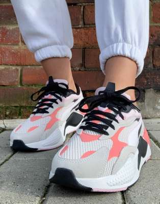 Zapatillas de deporte color crema RS-X Twill Airmesh de PUMA