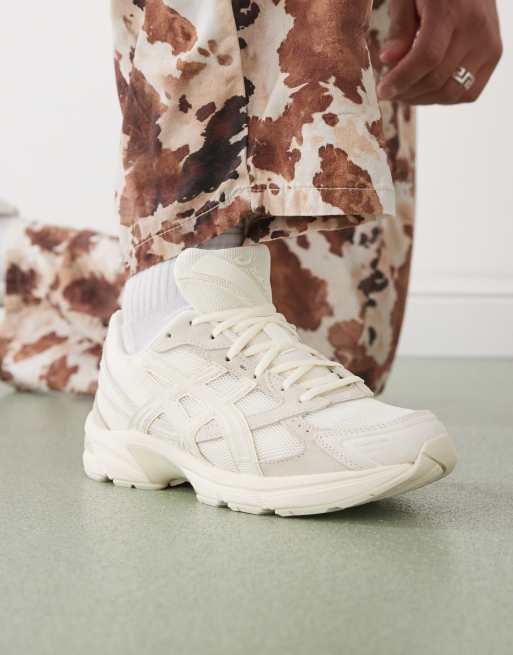 Zapatillas de deporte color crema y abedul Gel-1130 de Asics