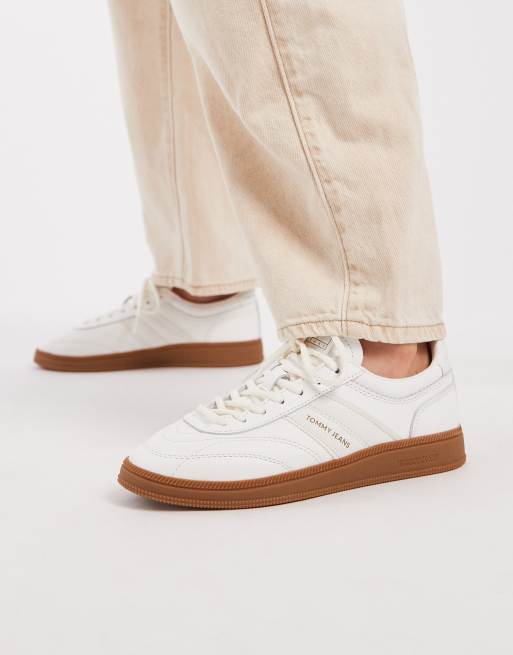 Zapatillas de deporte color crudo Greenwich de Tommy Jeans