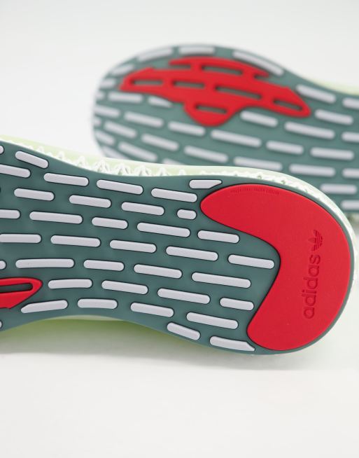 Zapatillas de deporte color lima 4D Fusio de adidas Originals ASOS