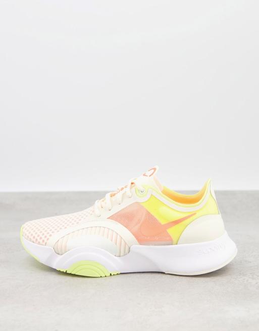 Zapatillas de deporte color marfil SuperRep Go de Nike Training