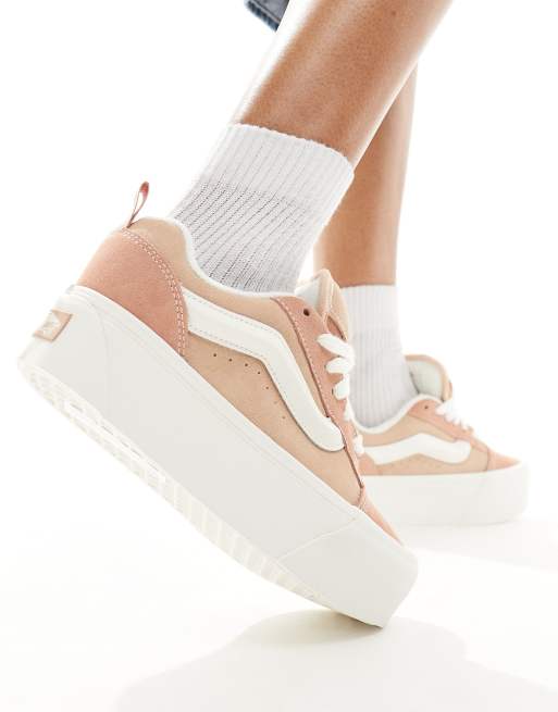 Zapatillas de deporte color melocoton Knu Stack de Vans ASOS