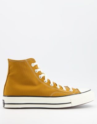 Zapatillas converse shop color mostaza