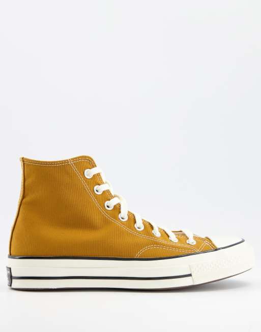 Tenis converse color mostaza hot sale