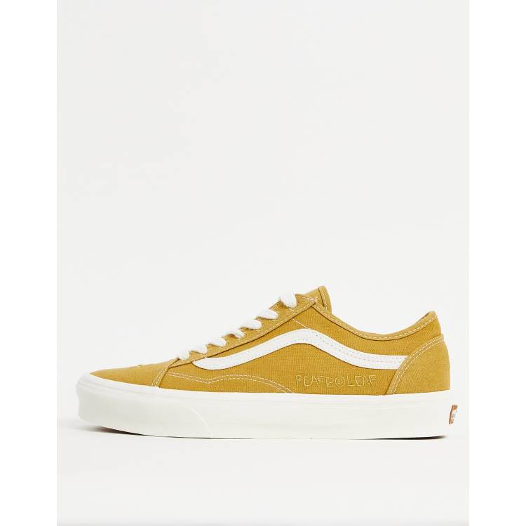 Zapatos vans color mostaza 2018 hot sale