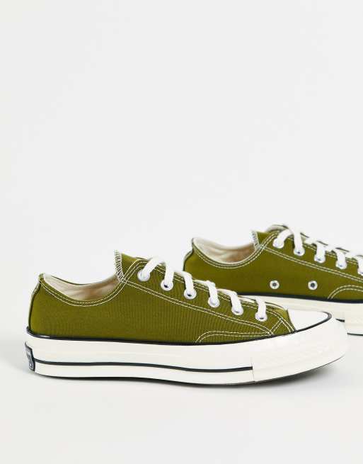 Zapatillas de deporte color musgo oscuro Chuck 70 Ox de Converse