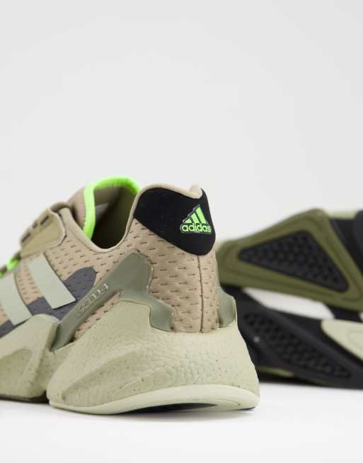 Zapatillas de deporte color oliva X90004 de adidas Running , 3 de 4