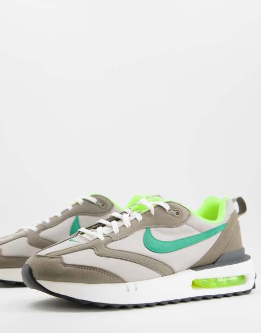 Zapatillas de deporte color oliva y piedra Air Max Dawn de Nike