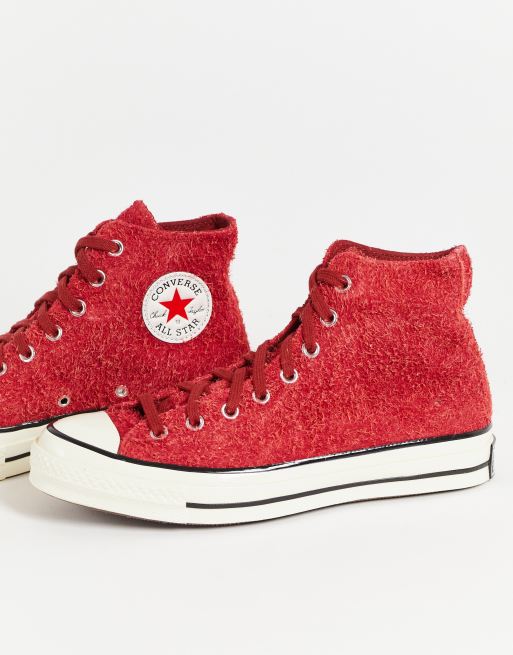 Zapatillas de deporte color óxido hi-top de ante Chuck 70 Hi de Converse