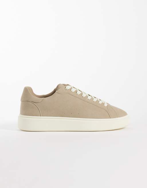 Zapatillas de deporte color piedra con cordones de ASOS DESIGN, 1 de 5
