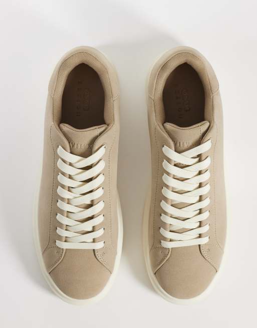 Zapatillas de deporte color piedra con cordones de ASOS DESIGN, 5 de 5
