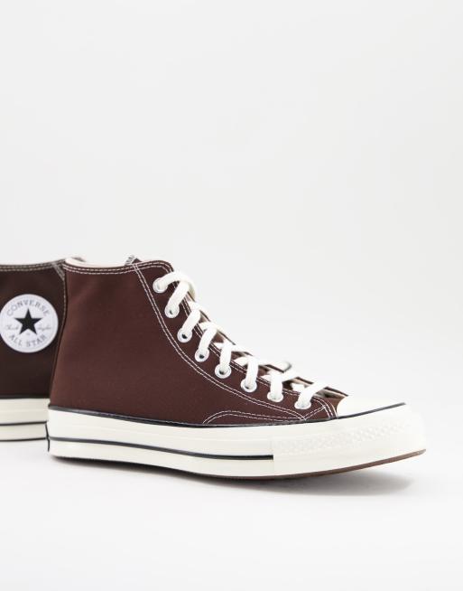 Zapatillas de deporte color raíz oscuro Chuck 70 Hi de Converse