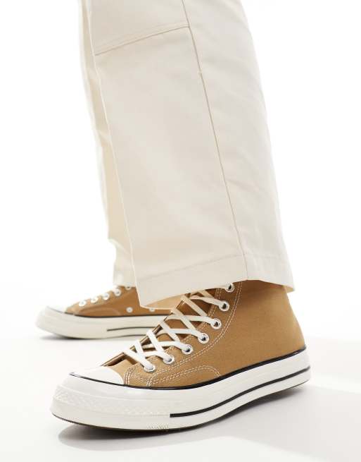 Zapatillas de deporte color tostado Chuck 70 Hi de Converse